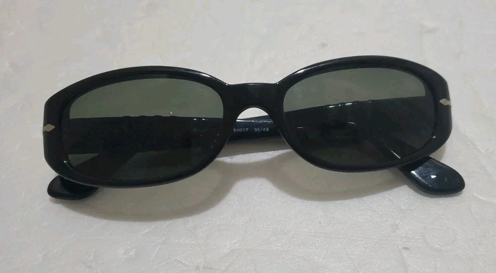 Persol Oval Sports 2607-S Black Sunglasses Italy